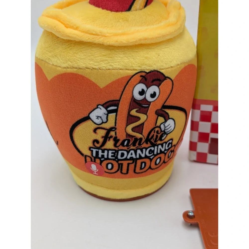 Dancing Hot Dog Toy - Sings, Yodels, Jokes - Fun Decor for Kids ‎ Adults Working
